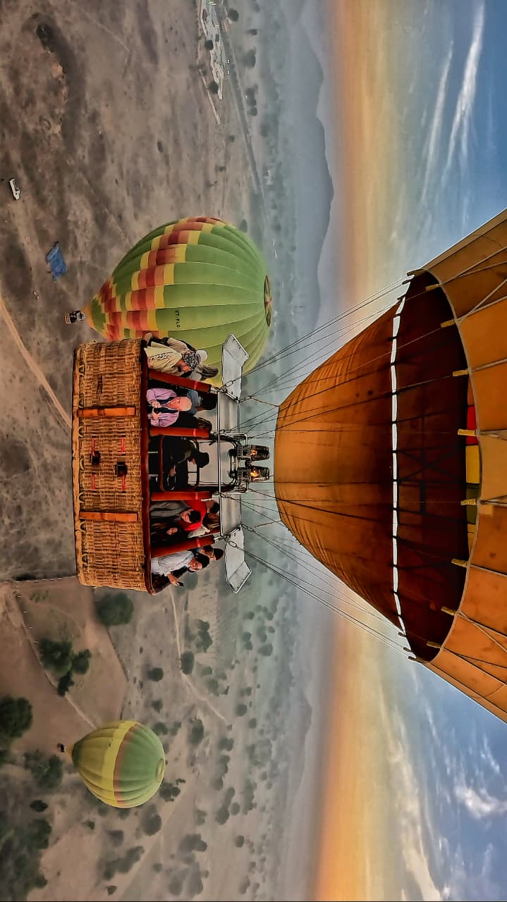 countryside balloon